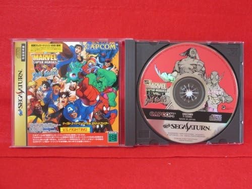 Marvel Super Heraes VS street fighter SEGA Saturn SS JP modulo libro JP