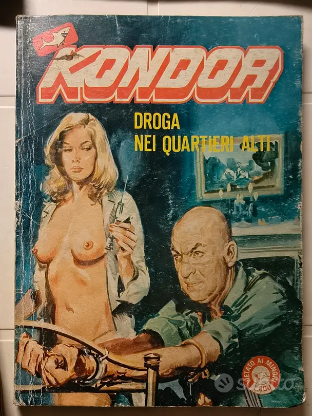 Lotto 4 fumetti KONDOR (1983) - Ottimi da leggere 