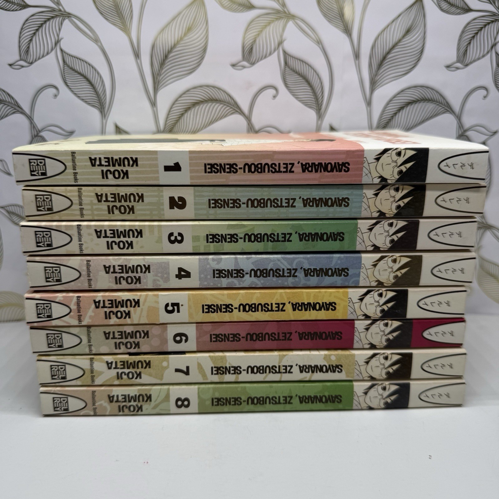 Sayonara Zetsubou Sensei Manga Volumi 1-8 Del Rey Kodansha USA Inglese