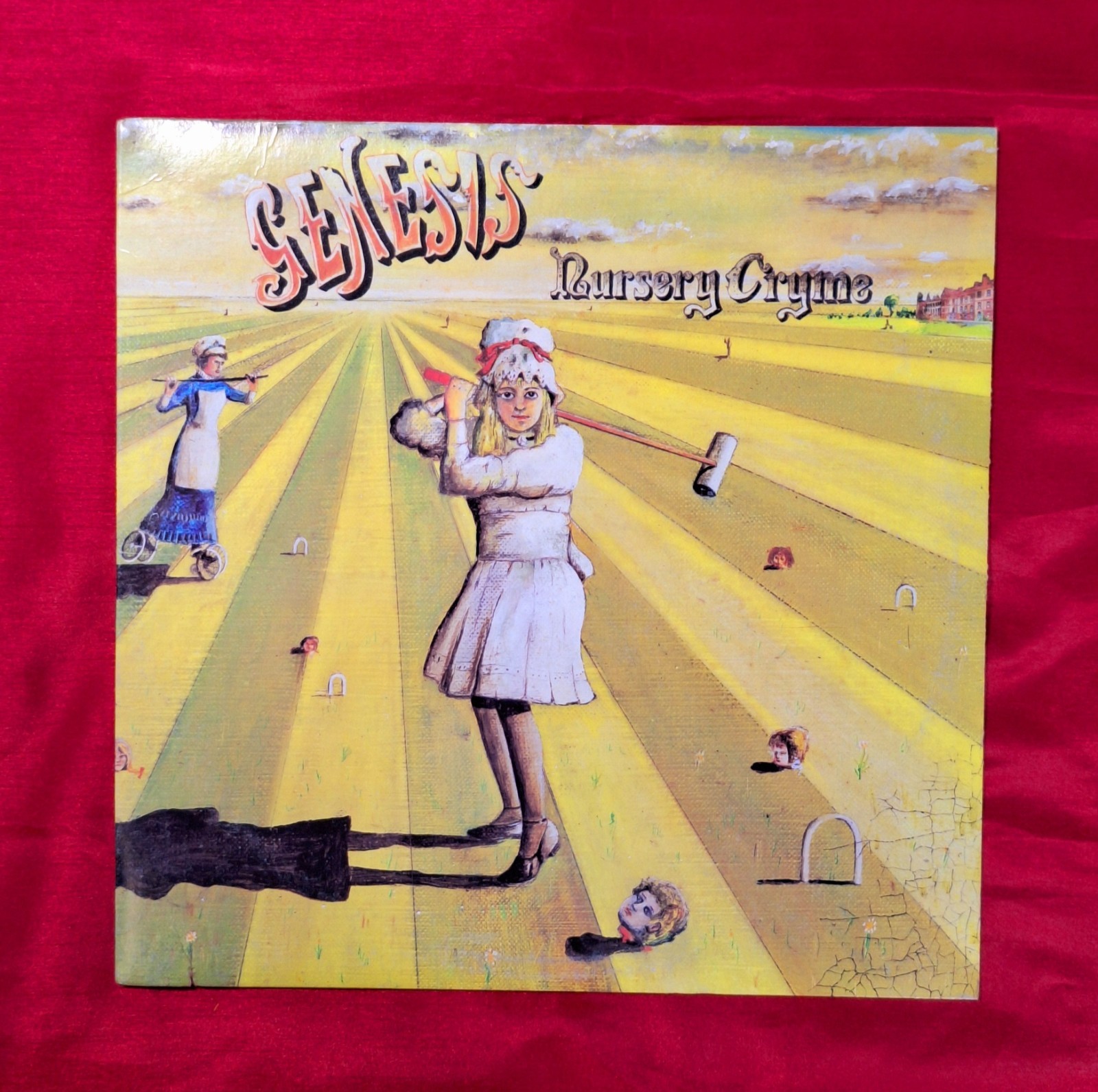 Genesis - Nursery Cryme LP Vinyl 1972 CAS-1052 Famous Charisma Label PLAYS GREAT