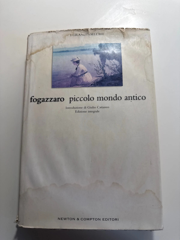 Libro “piccolo mondo antico” di Antonio Fogazzaro