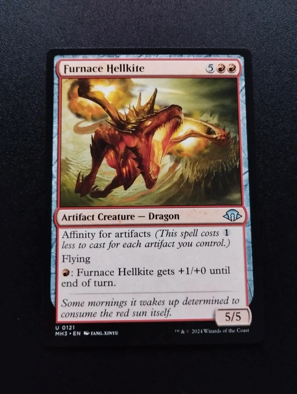 Magic the gathering mtg furnace Hellkite