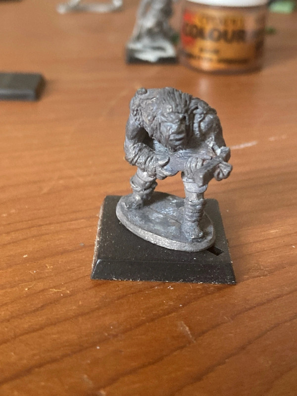Orque avec arbalète tsr d&d 28mm métal