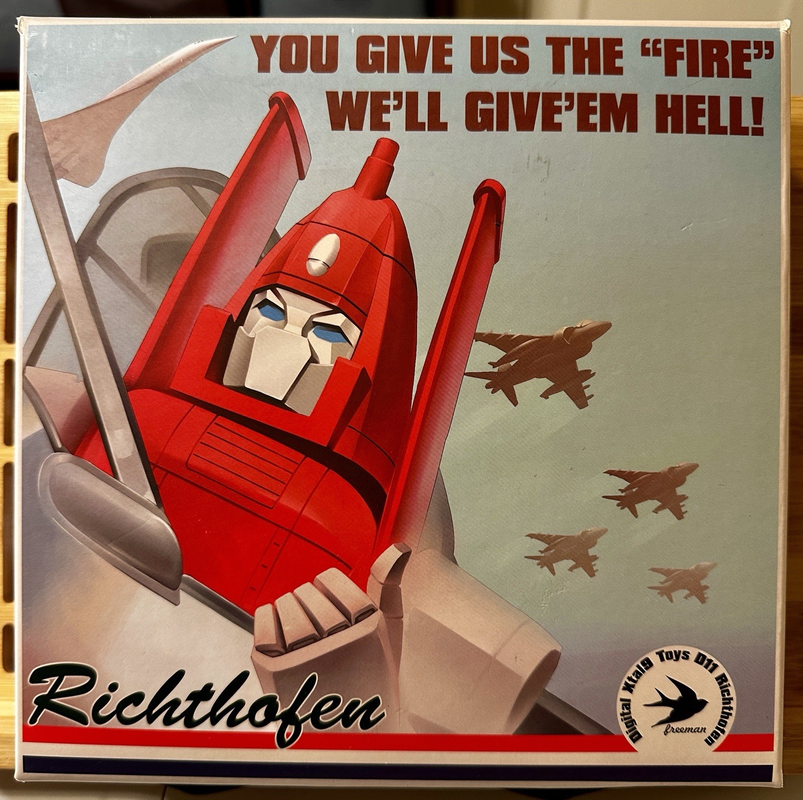 DX9 Toys Richthofen Powerglide Transformers personaggio di terze parti usato