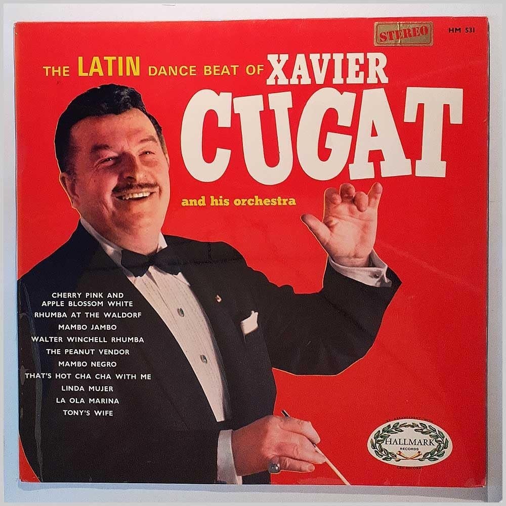 Xavier Cugat And His Orchestra The Latin Dance Beat Vinyl LP