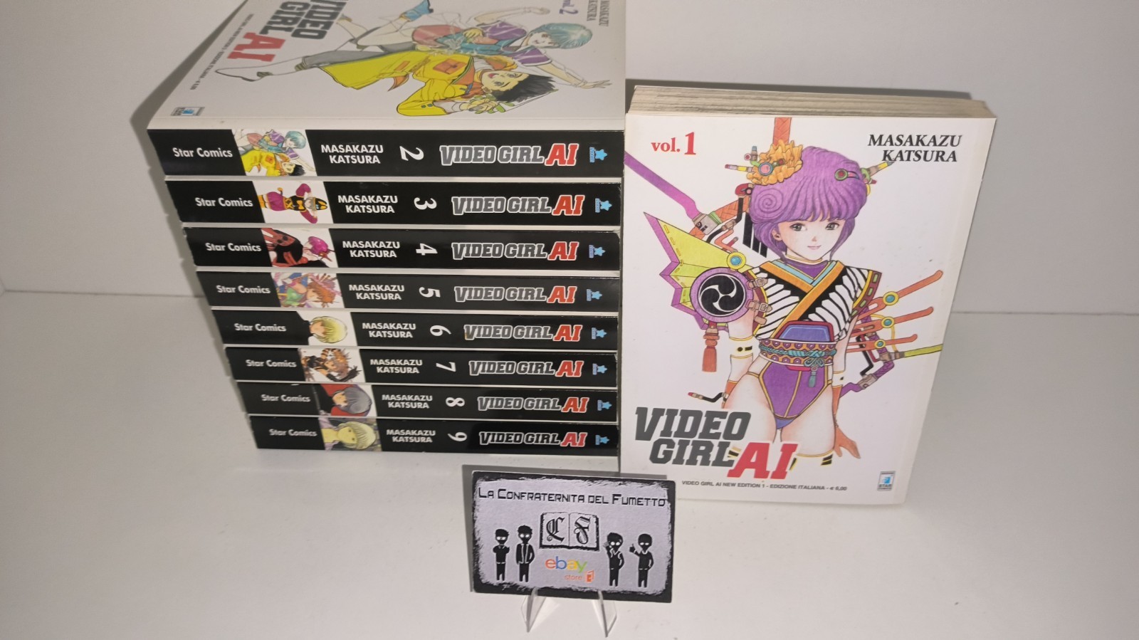 VIDEO GIRL AI NEW EDITION SERIE COMPLETA 1/9 STAR COMICS MANGA