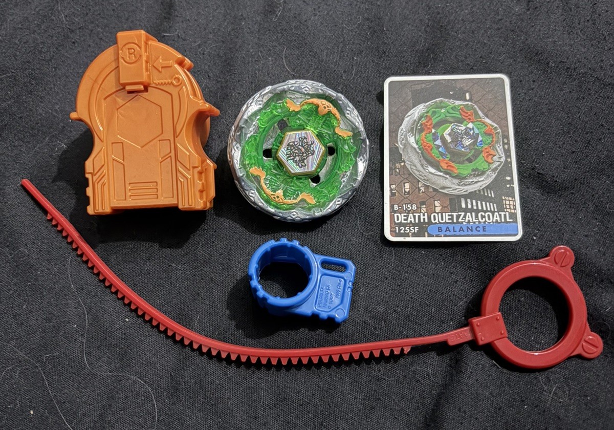 Death Quetzalcoatl 125SF Beyblade hasbro legendary nemesis crisis spark fx