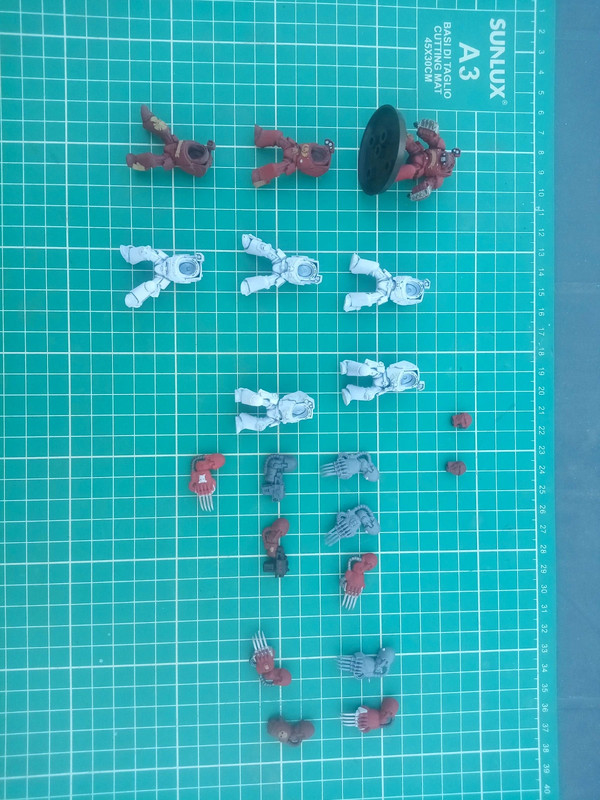 Warhammer 40K Lot Of Terminator Plastic Parts