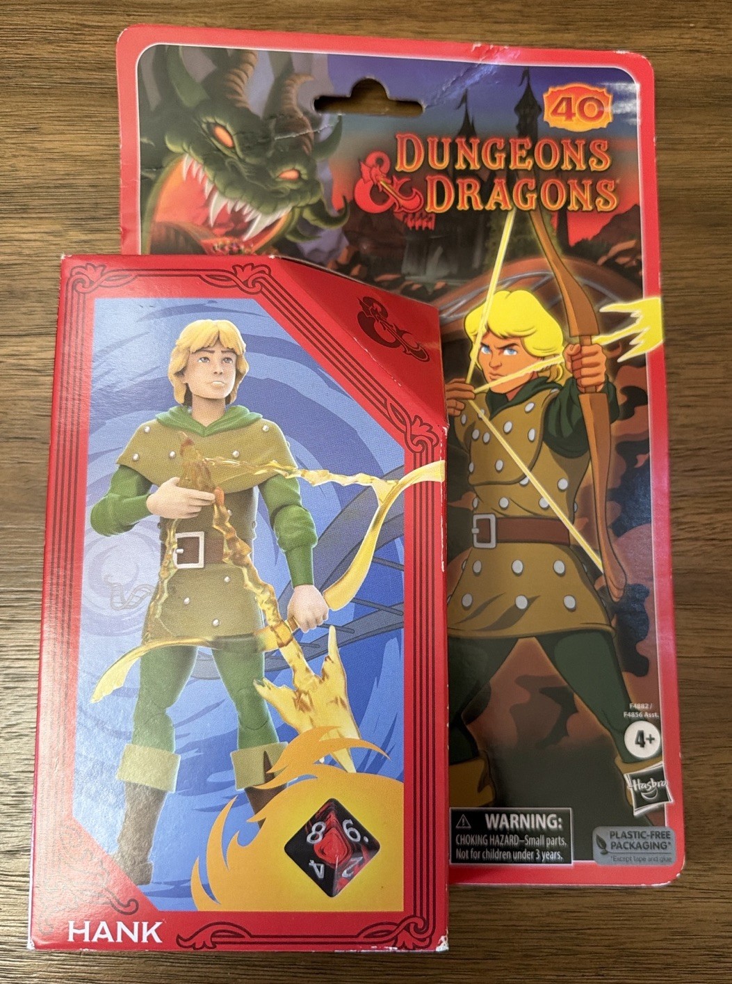 Dungeons & Dragons 40th Anniversary Hank the Ranger Figurina 6" Hasbro 2023 NO