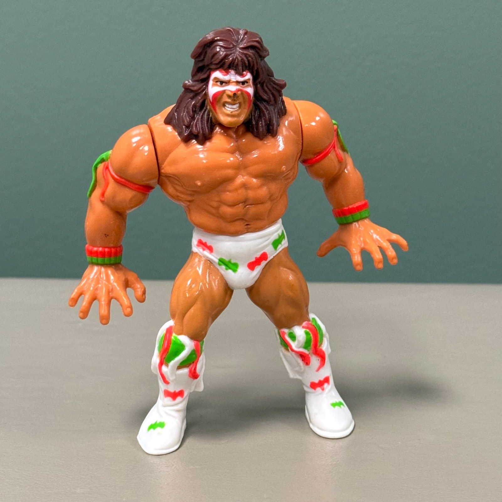 Vintage WWF Hasbro - ULTIMATE WARRIOR - wwe - 1991