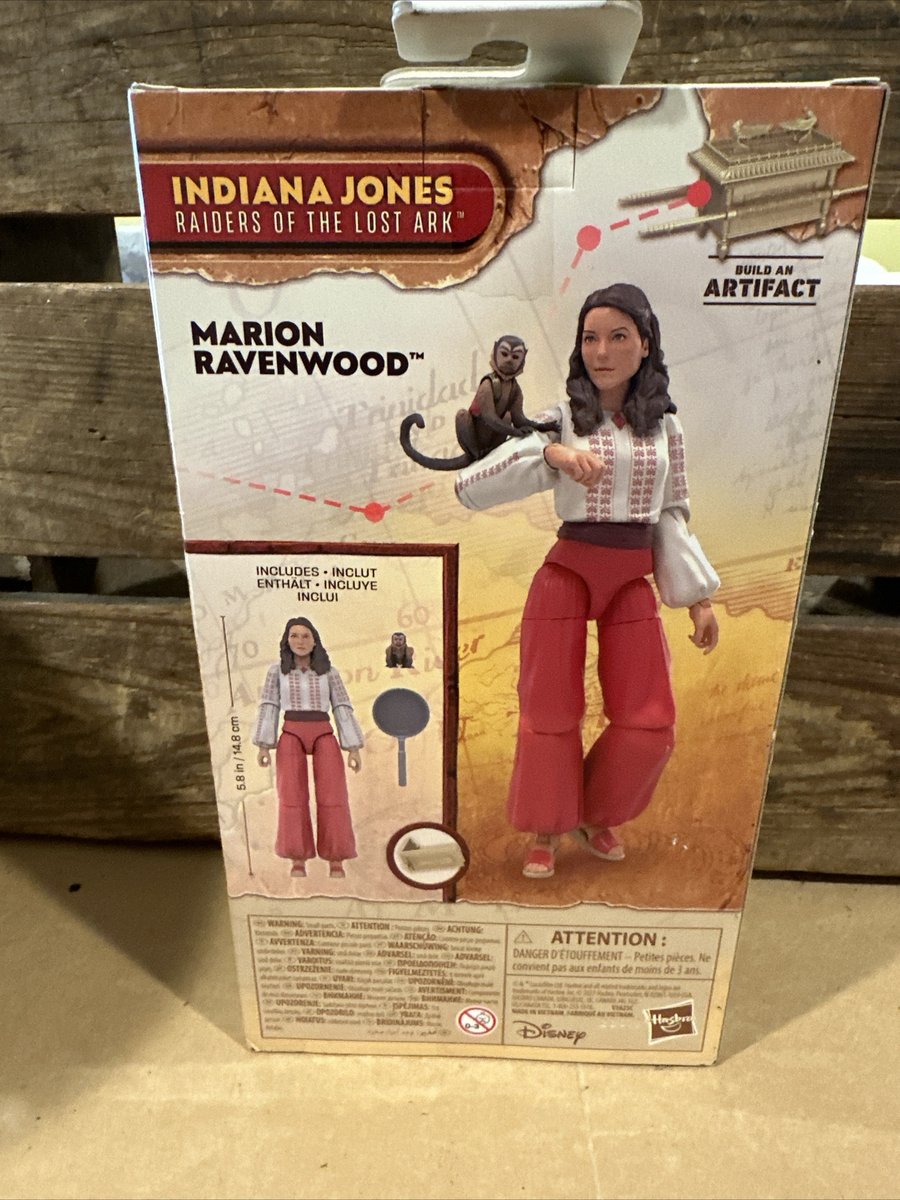 Indiana Jones Adventure Series Modellino Marion Ravenwood (6")
