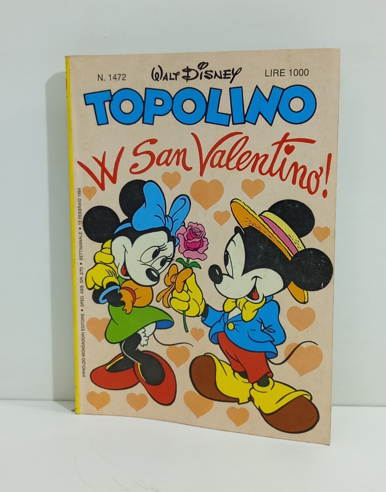 I147499 TOPOLINO libretto n. 1472 - Mondadori 1984 + Tombola