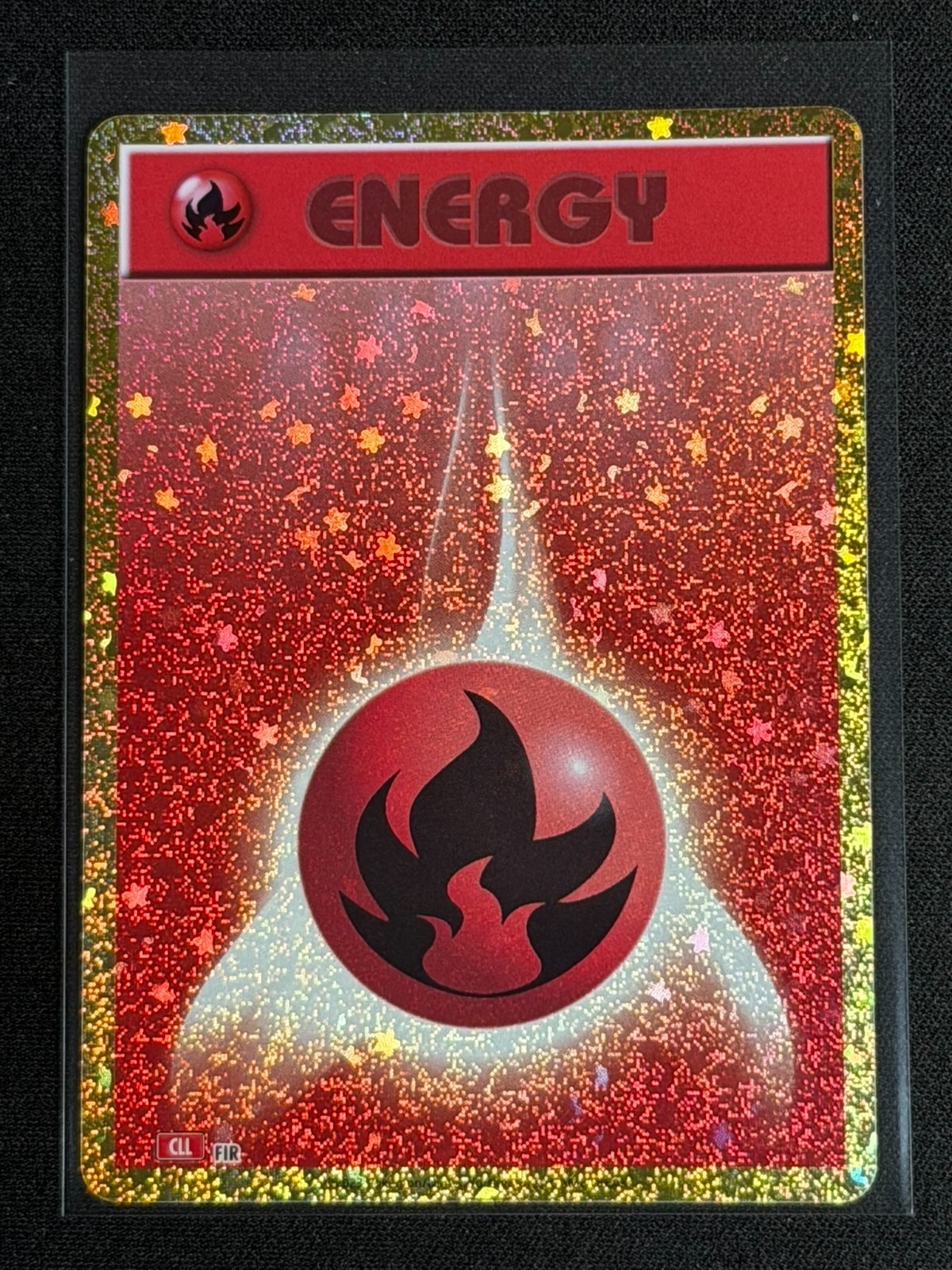 Pokemon TCG Japanese Classic Collection Fire Energy CLL US SHIP FOIL RARE 2