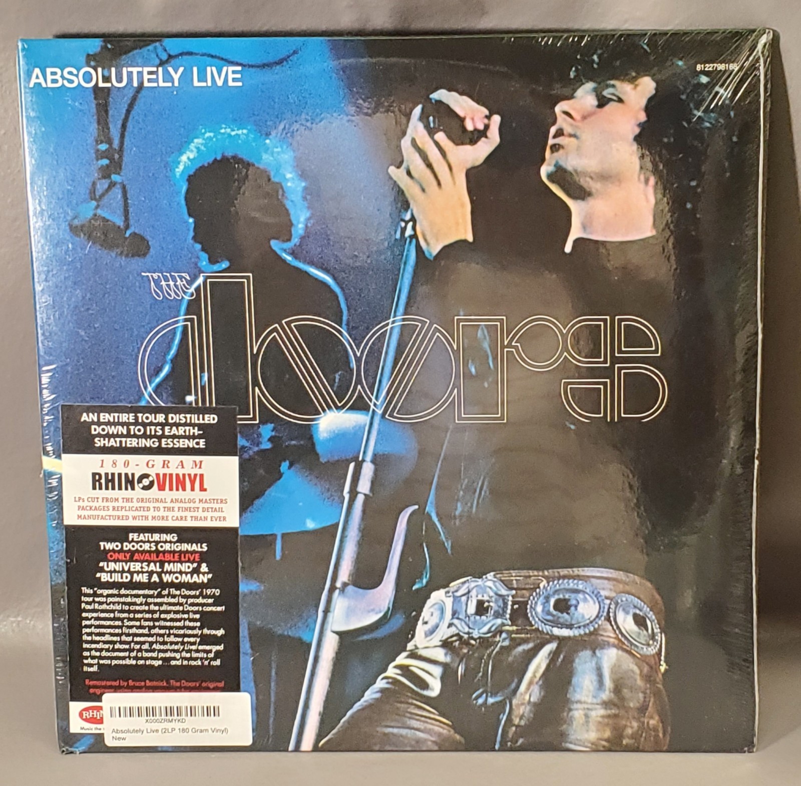 *SEALED* The Doors Absolutely Live 2xLP, Rhino EU Masters Press, 180g, FREE SHIP