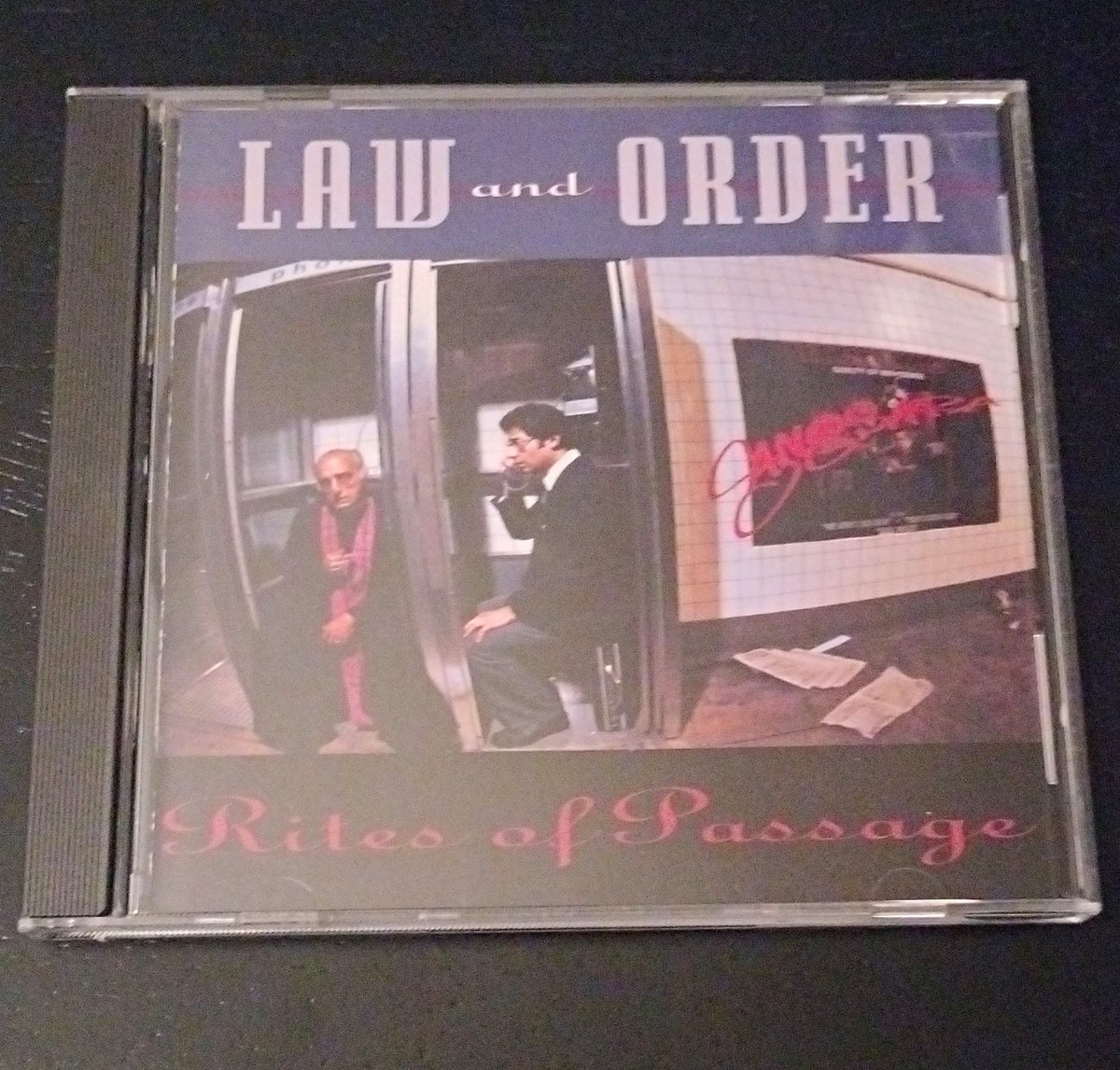 Law & Order - Rites of Passage (1991) MCA Rock CD Jewel Case MCAD 10294 OOP