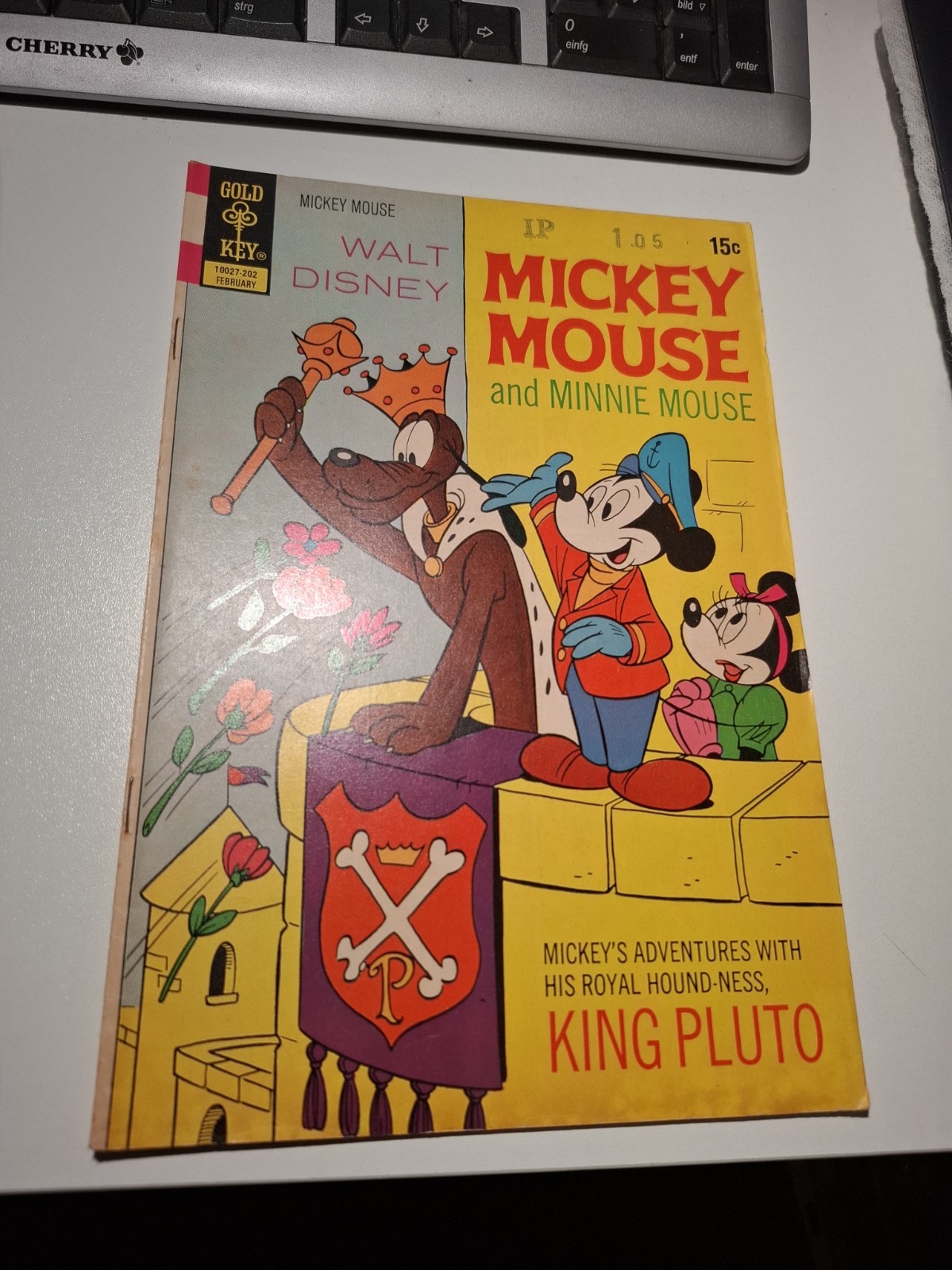 US Walt Disney's Topolino (GOLD KEY) #134 JACK MANNING & PETE ALVARADO