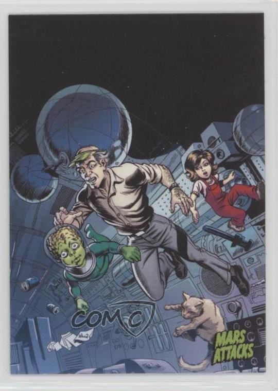 2015 Topps Mars Attacks: Occupation Art of Mars Attacks Best Friend #54 1m8