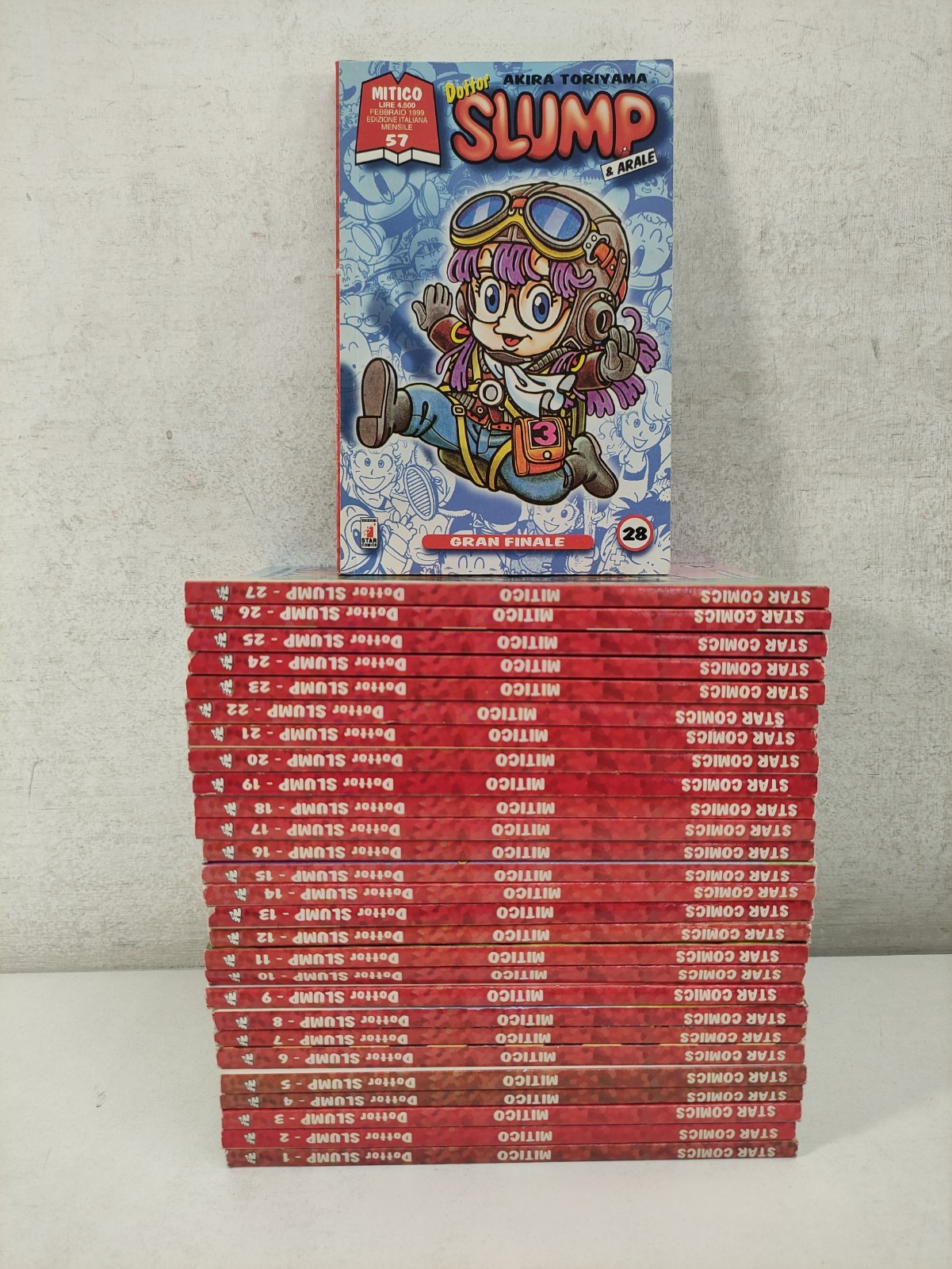 Dottor Slump & Arale 1/28 Akira Toriyama Completa Star Comics Mitico-A14