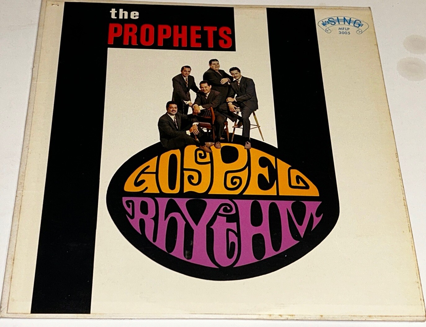 Prophets Quartet Gospel Rhythm Southern Gospel Record Album  Lp 844