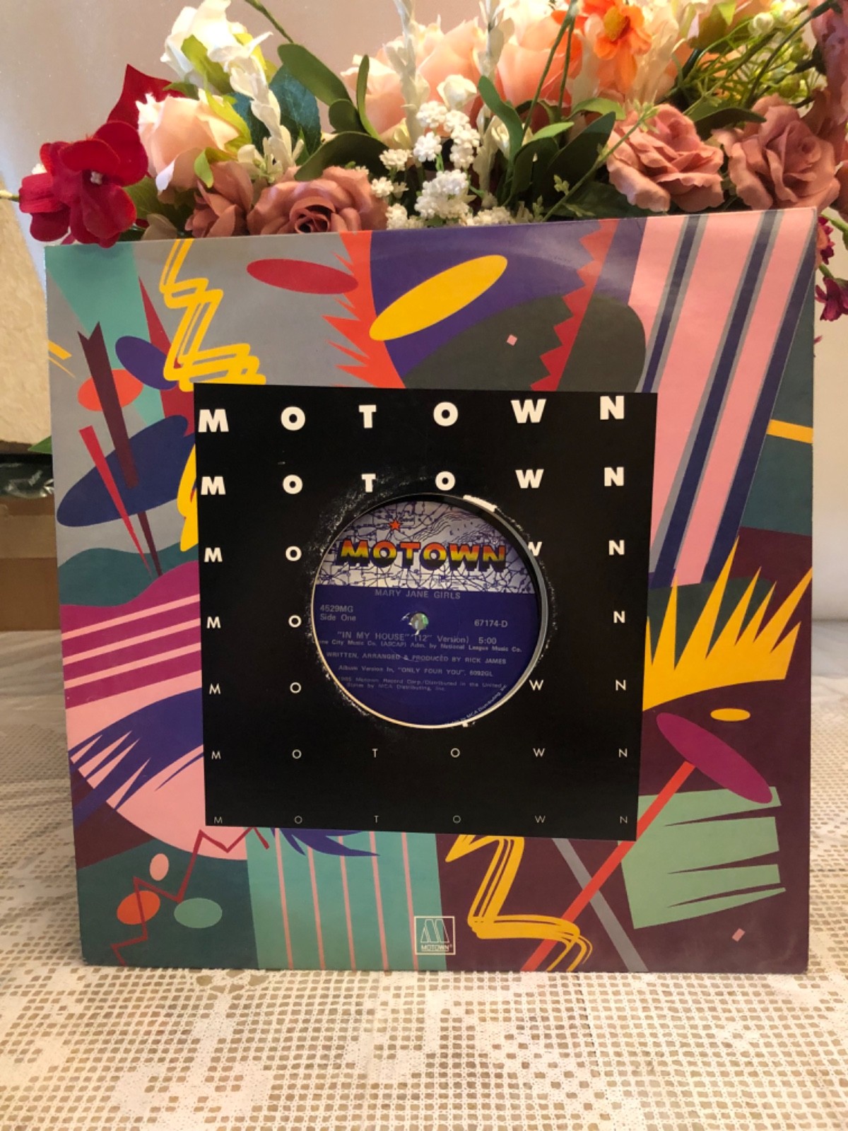 Mary Jane Girls-In My House-Rare 1985 Electro Synth Pop 12"-Motown unplayed mint