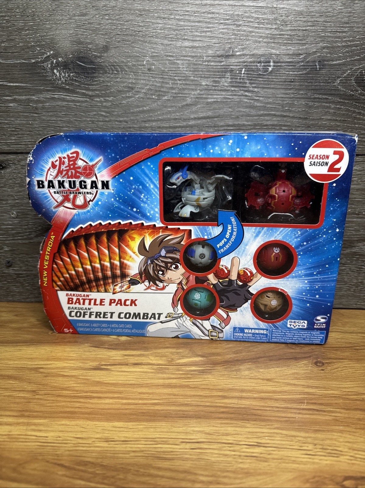 2008 Sega Toy Bakugan Battle Pack Brawlers New Series 2 Coffret Combat