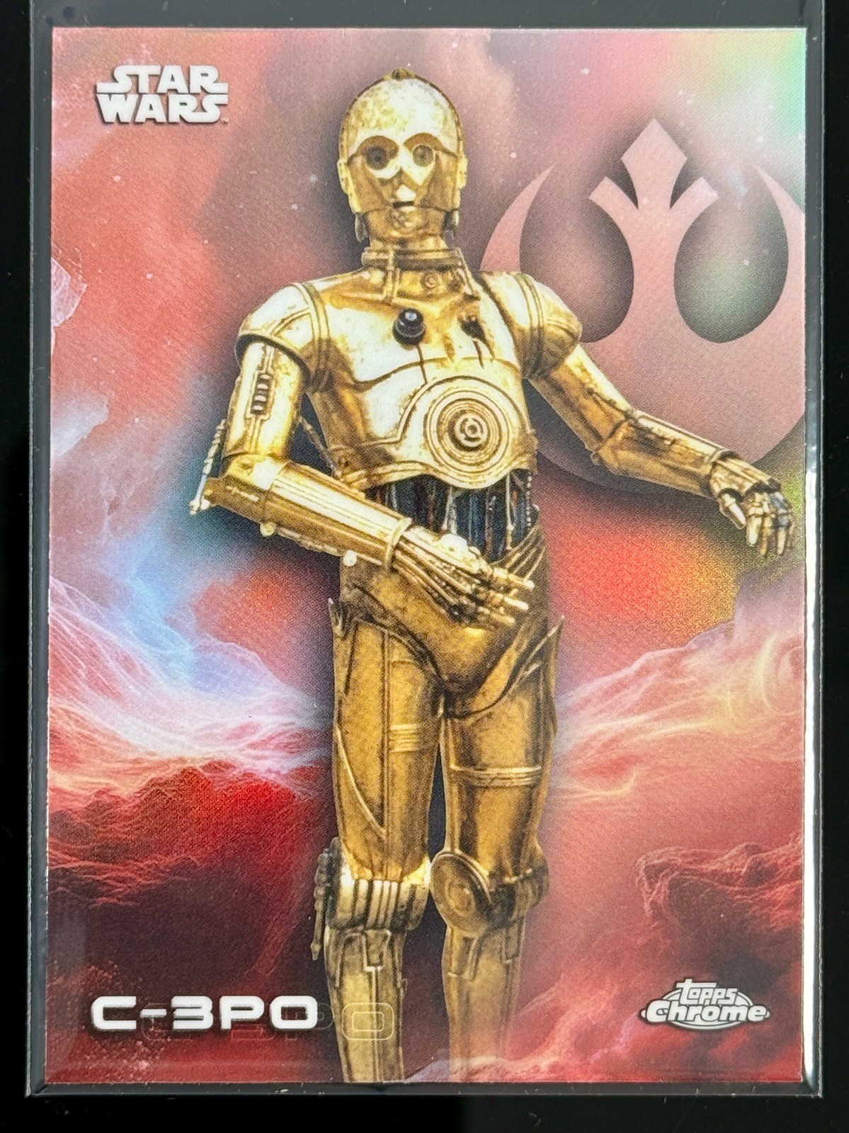 2025 Topps Chrome Star Wars C-3PO Refractor #13