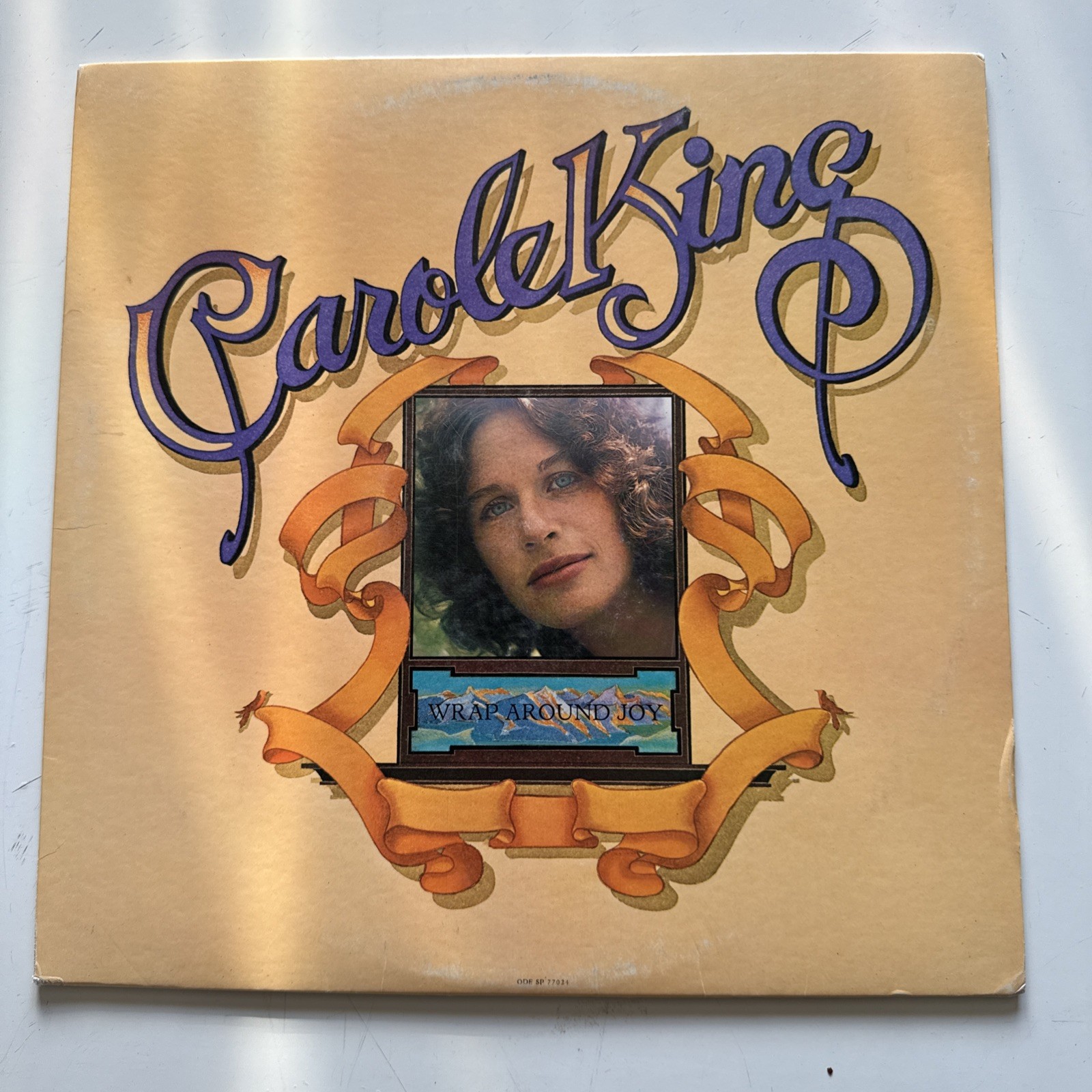Carole King-Wrap Around Joy-1974 Ode SP-77024 Custom Inner Sleeve-Vinyl LP