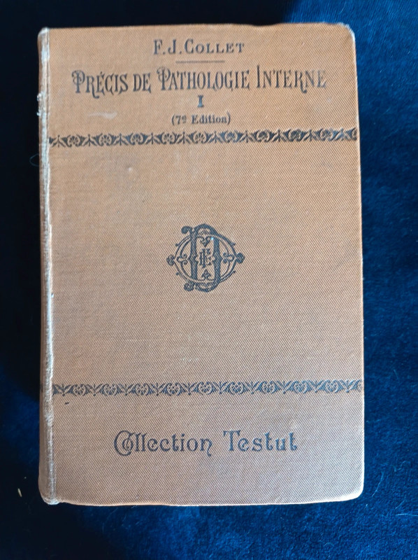 Livre de médecine de 1914
