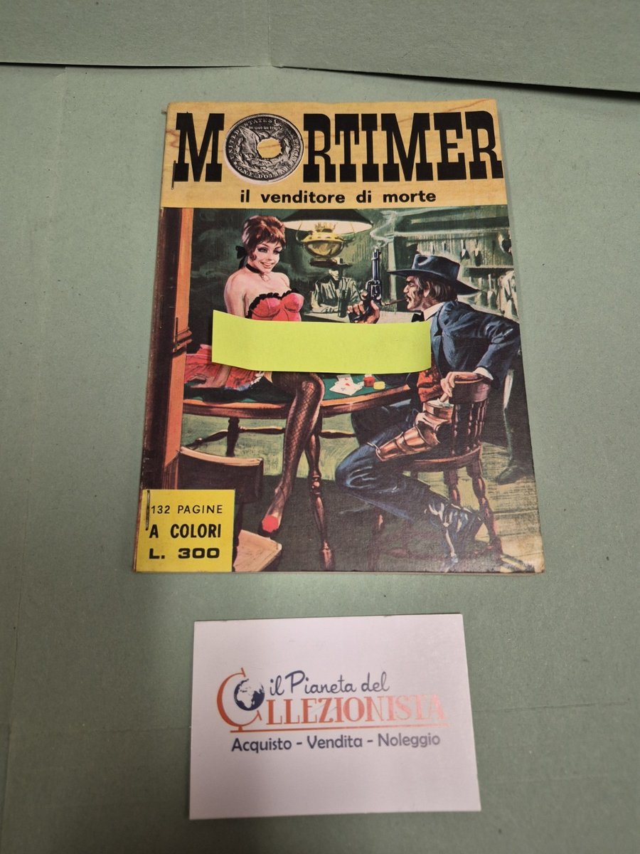 FUMETTO MORTIMER NR. 4 SETTEMBRE 1973 EDIPERIODICI IL VENDITORE DI MORTE