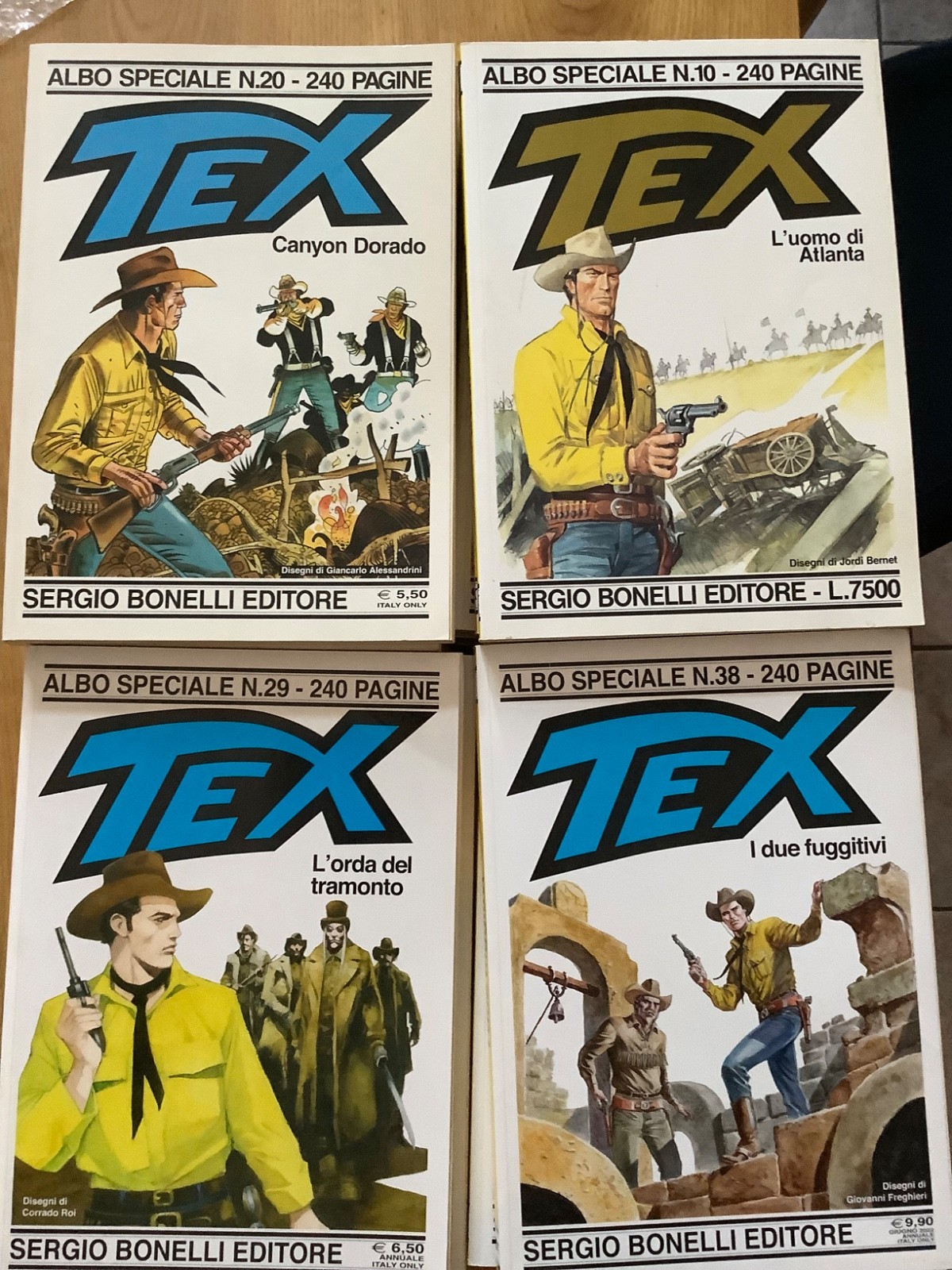 Tex speciale TEXONE, vendita singoli numeri, vedi elenco