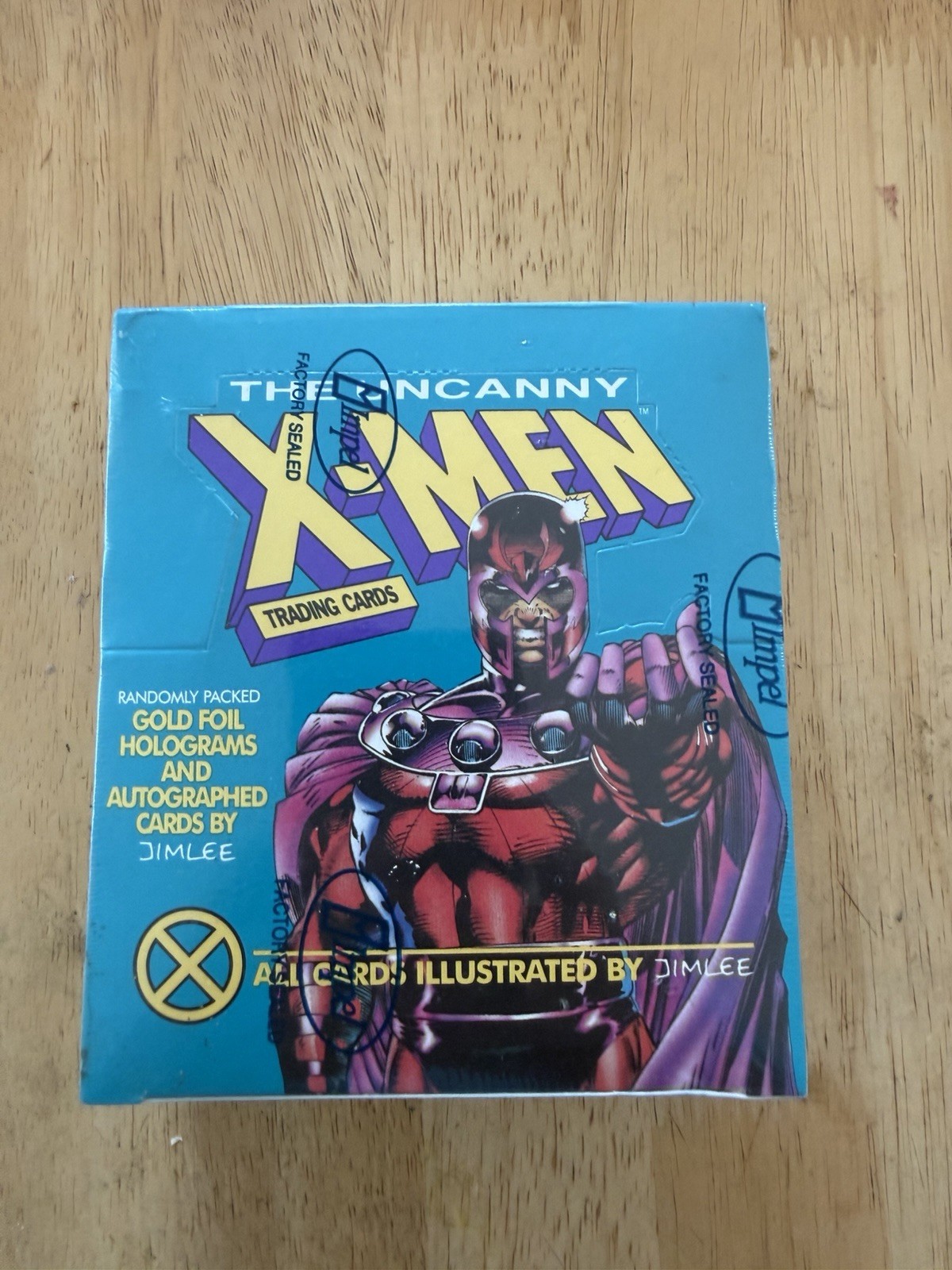1992 Impel Marvel Uncanny X-Men Series 1 - Magneto Factory Sealed Box