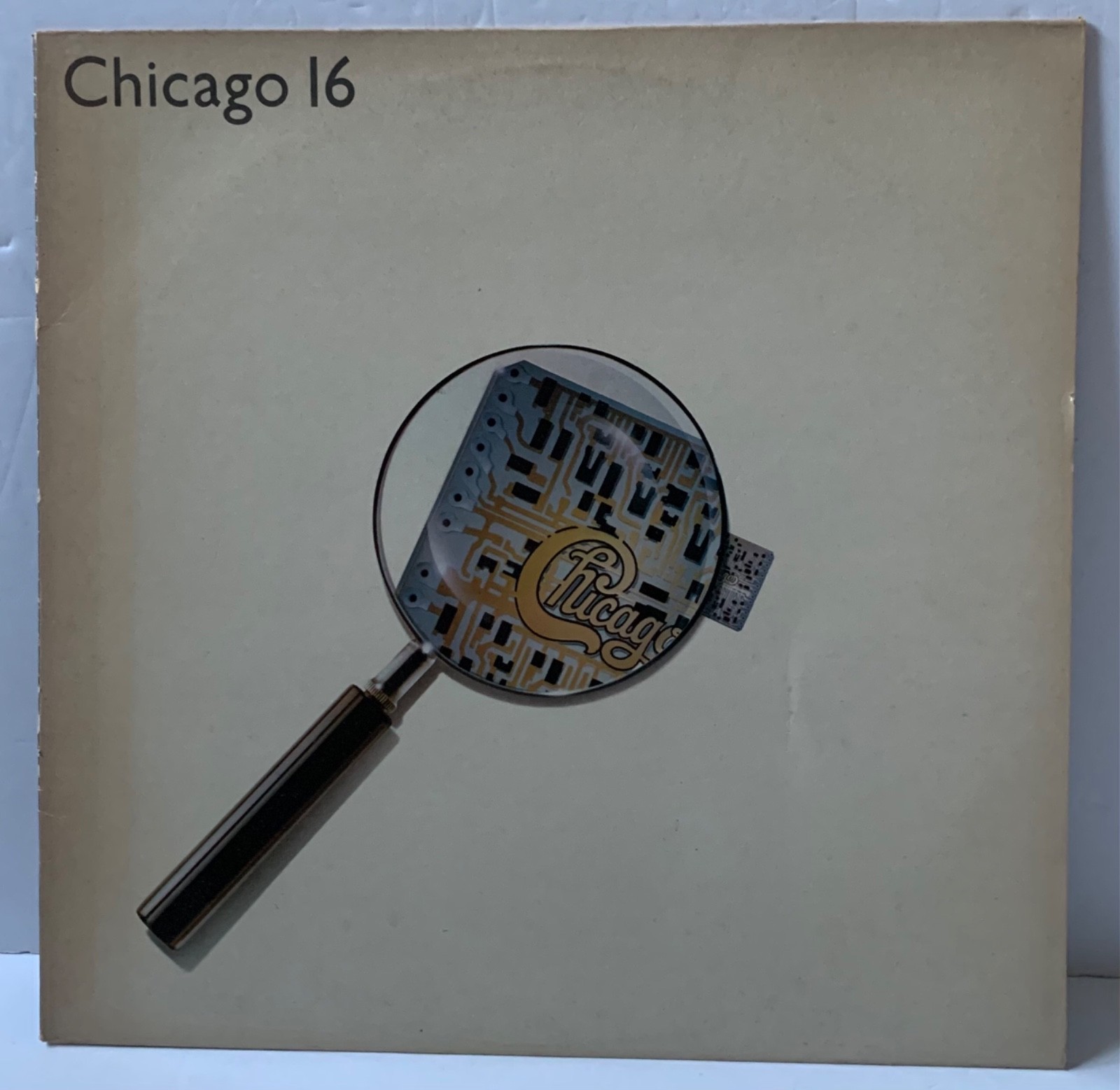 CHICAGO / CHICAGO 16 / LP ALBUM 12 INCH VINYL RECORD 1982 POP DANCE ROCK DANCE