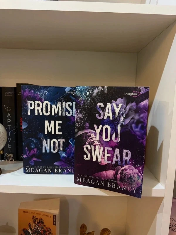 Lot livre say you swear / promise me not Meagan Brandy