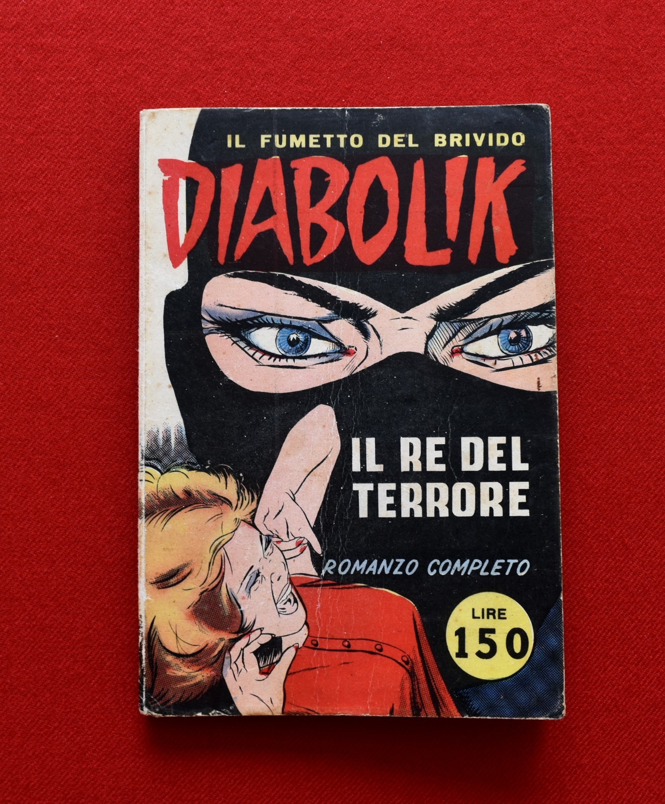 DIABOLIK  # 1 EDIZIONI INGOGLIA  AUTENTICO Del 1962 PRIMA EDIZIONE