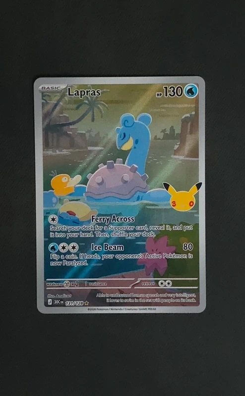 Lapras 131/128 - 30th Celebration *2