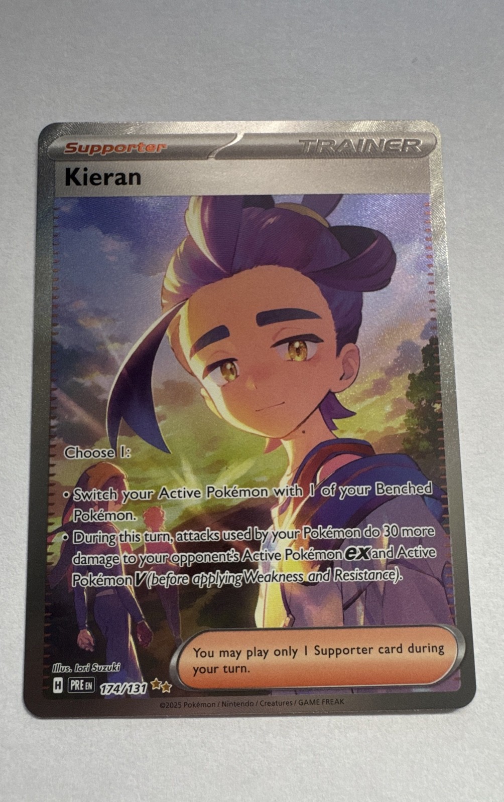 Kieran 174/131 Sv: Evoluzioni Prismatiche Holo SIR NM