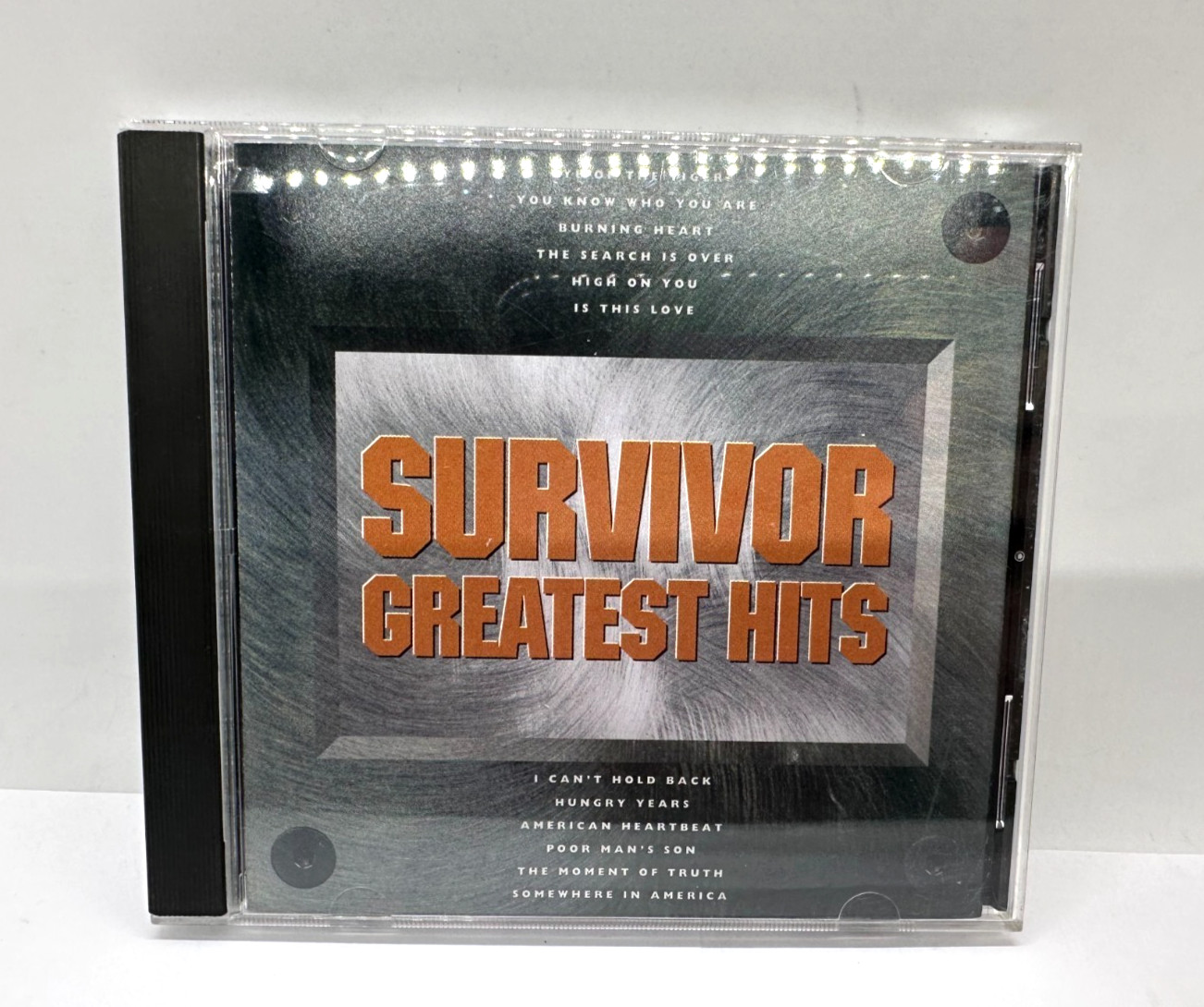 Survivor - Greatest Hits CD 1993 Includes Eye of the Tiger Rock Scotti Bros