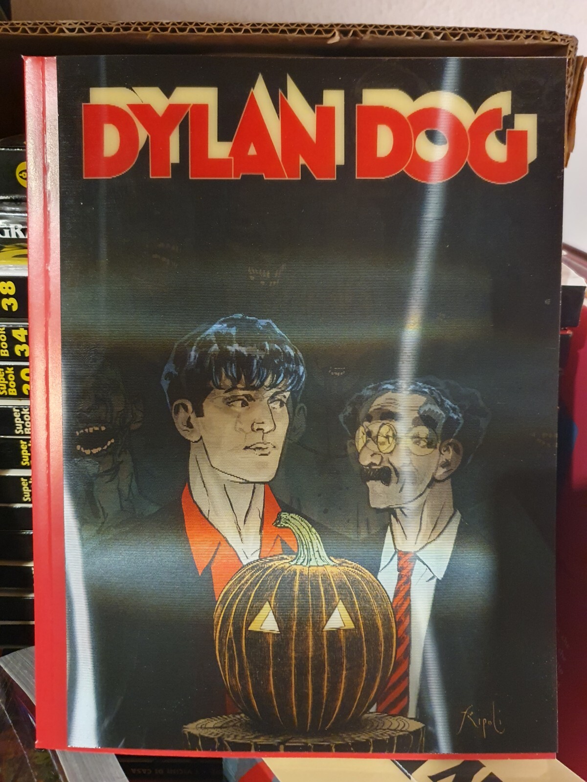 DYLAN DOG 458 BIS VARIANT LENTICOLARE - L'OSCURO MESSAGGERO - NUOVO