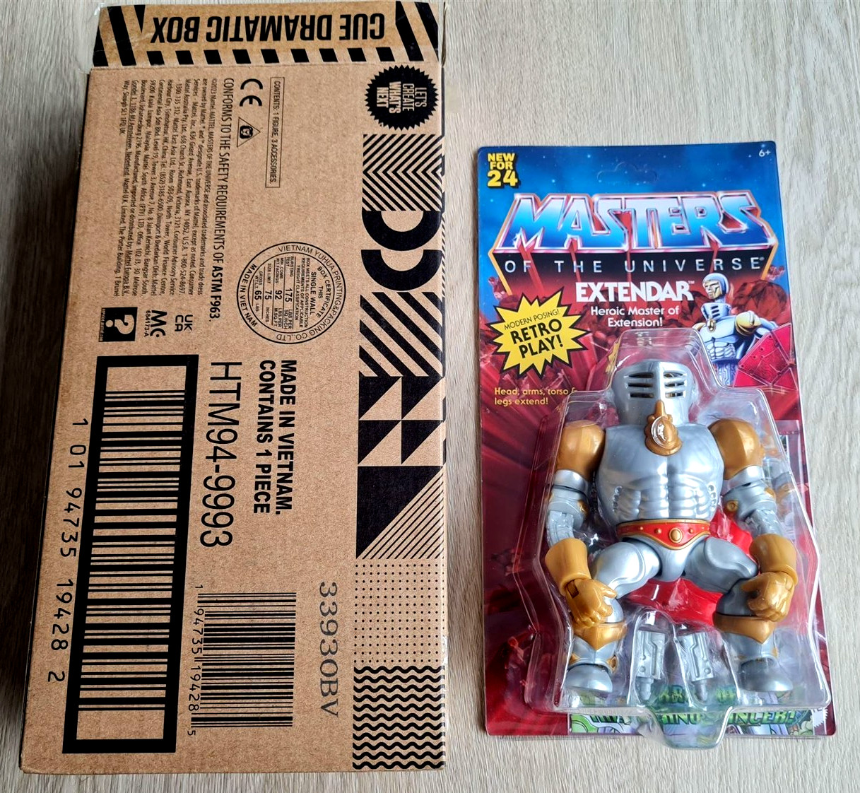 Masters of the Universe MOTU Origins Esclusivo Mattel Creations Extendar Confezione Originale