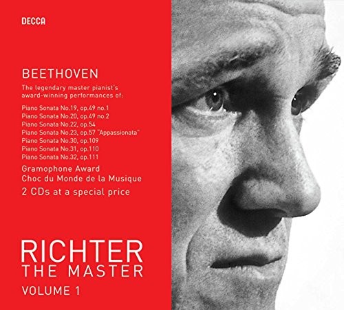 SVIATOSLAV RICHTER - Richter The Master, Vol. 1 - Beethoven: Piano Sonatas Nos.