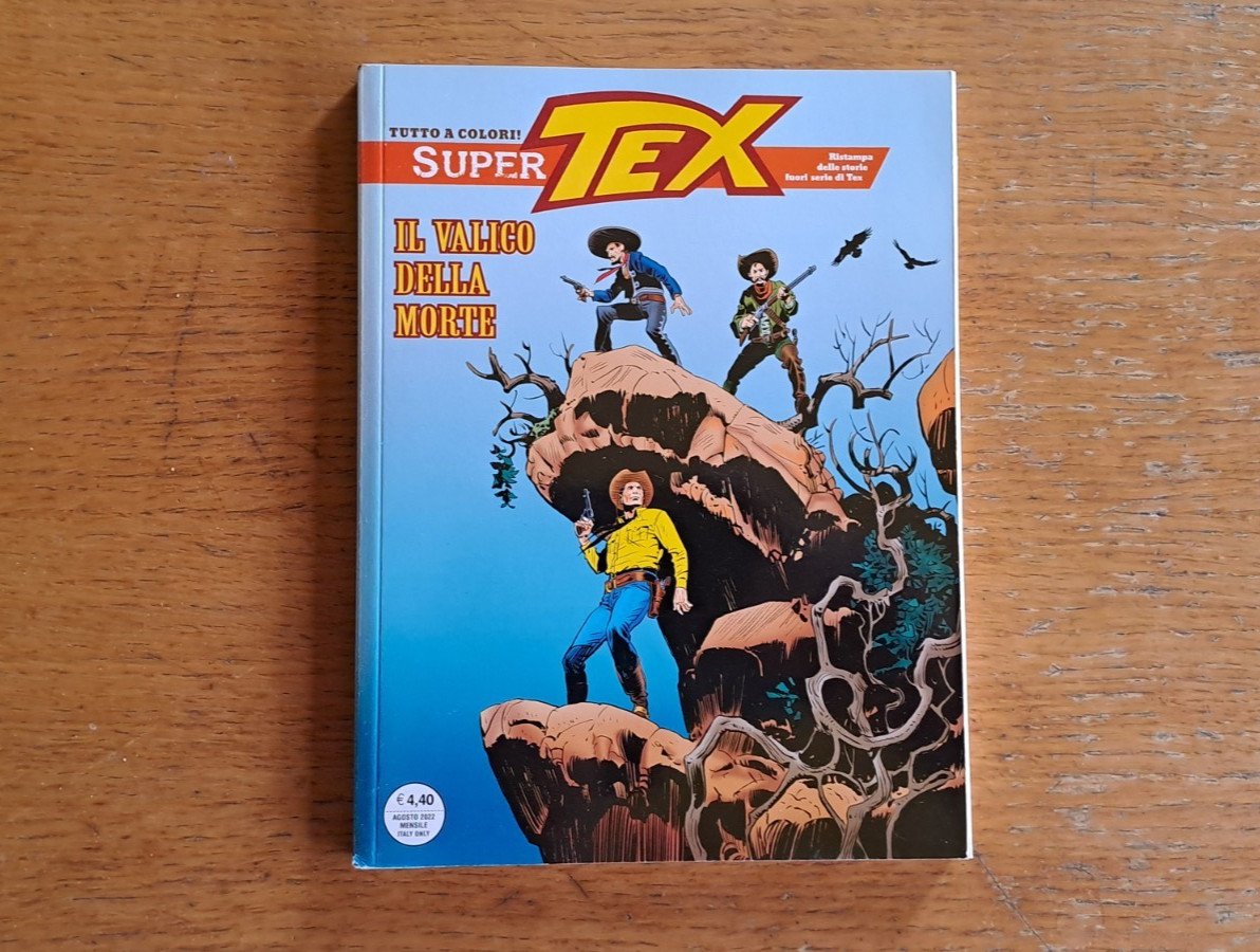 Super Tex n.10: "Il valico della morte", Bonelli Editore, agosto 2022, a colori