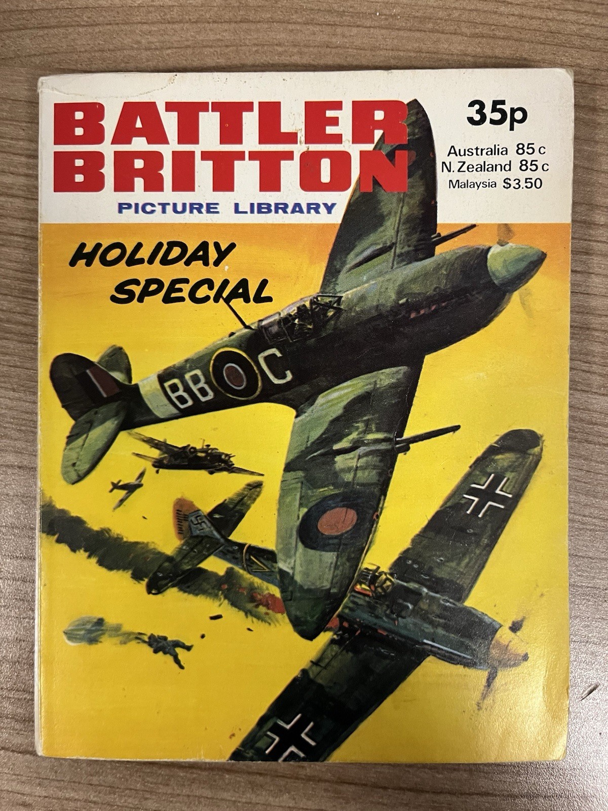 Battler Britton Picture Library Holiday Special 1979 Excellent Condition