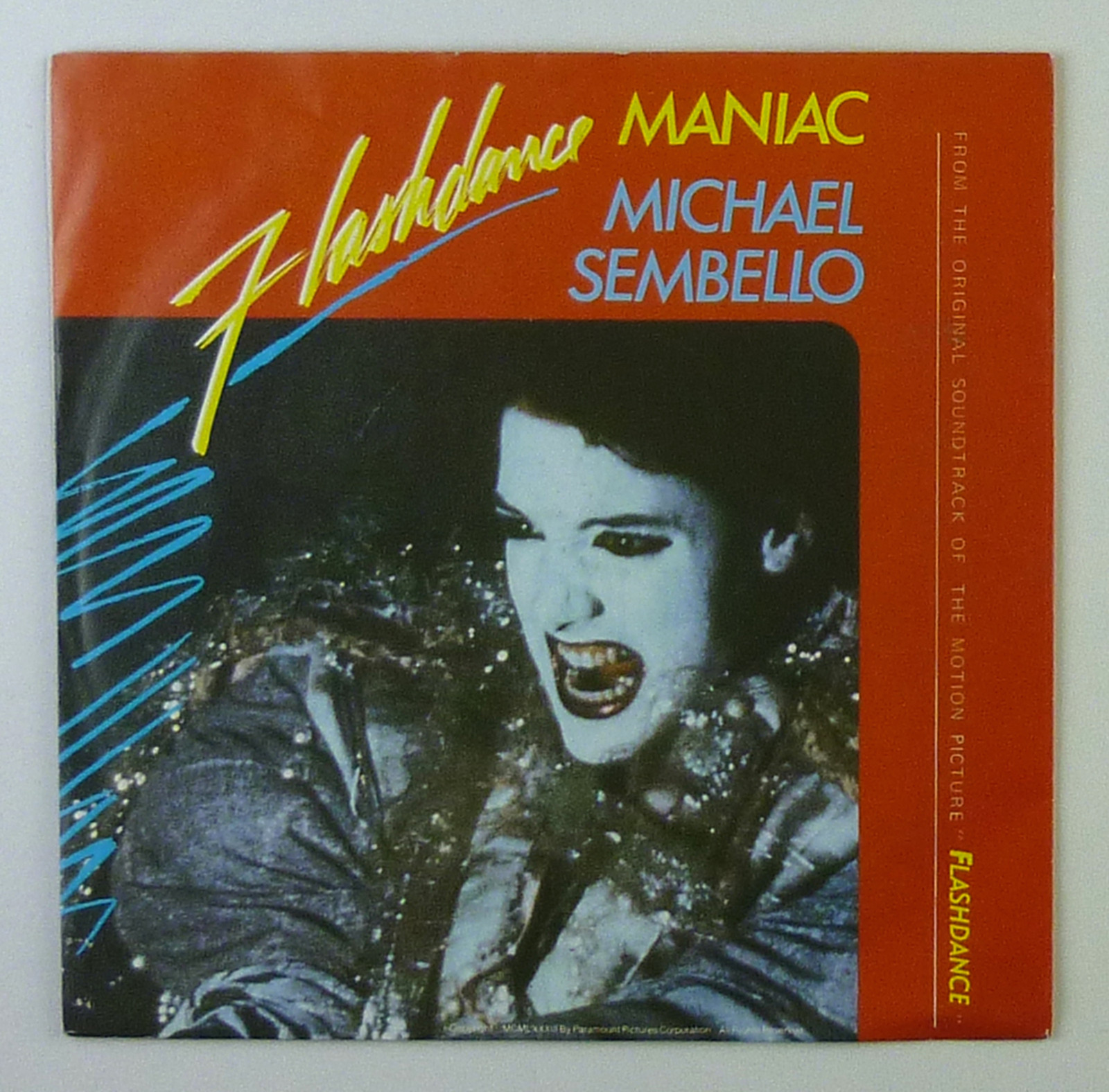 7" Singolo - Michael Sembello - Maniac - S838 - Colonna Sonora - Lavato E Pulito