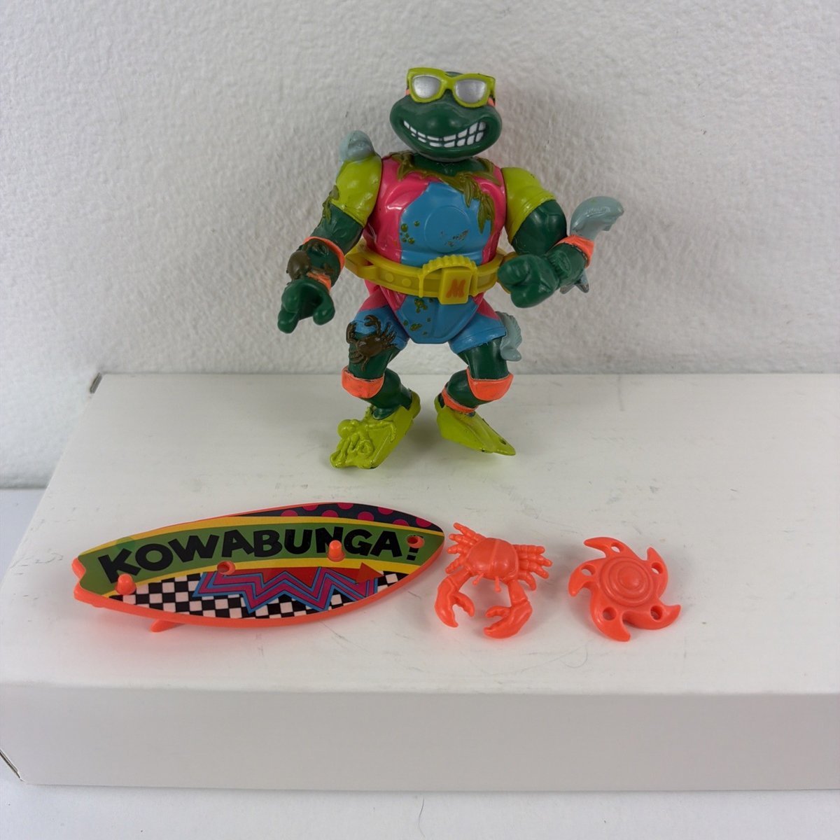 TMNT Mike The Sewer Surfer 1990 Complete Teenage Mutant Ninja Turtles