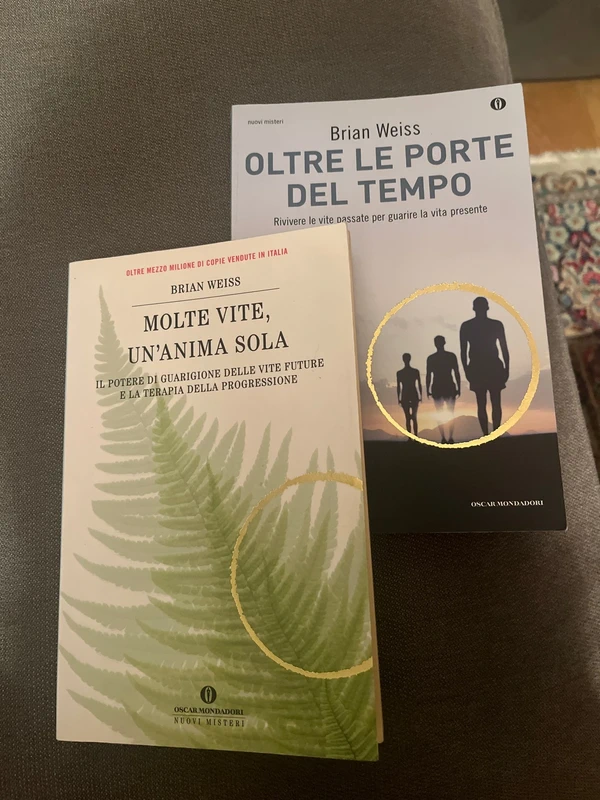 Set di 2 libri di Brian Weiss Molte vite, un’anima sola - oltre le porte del tempo