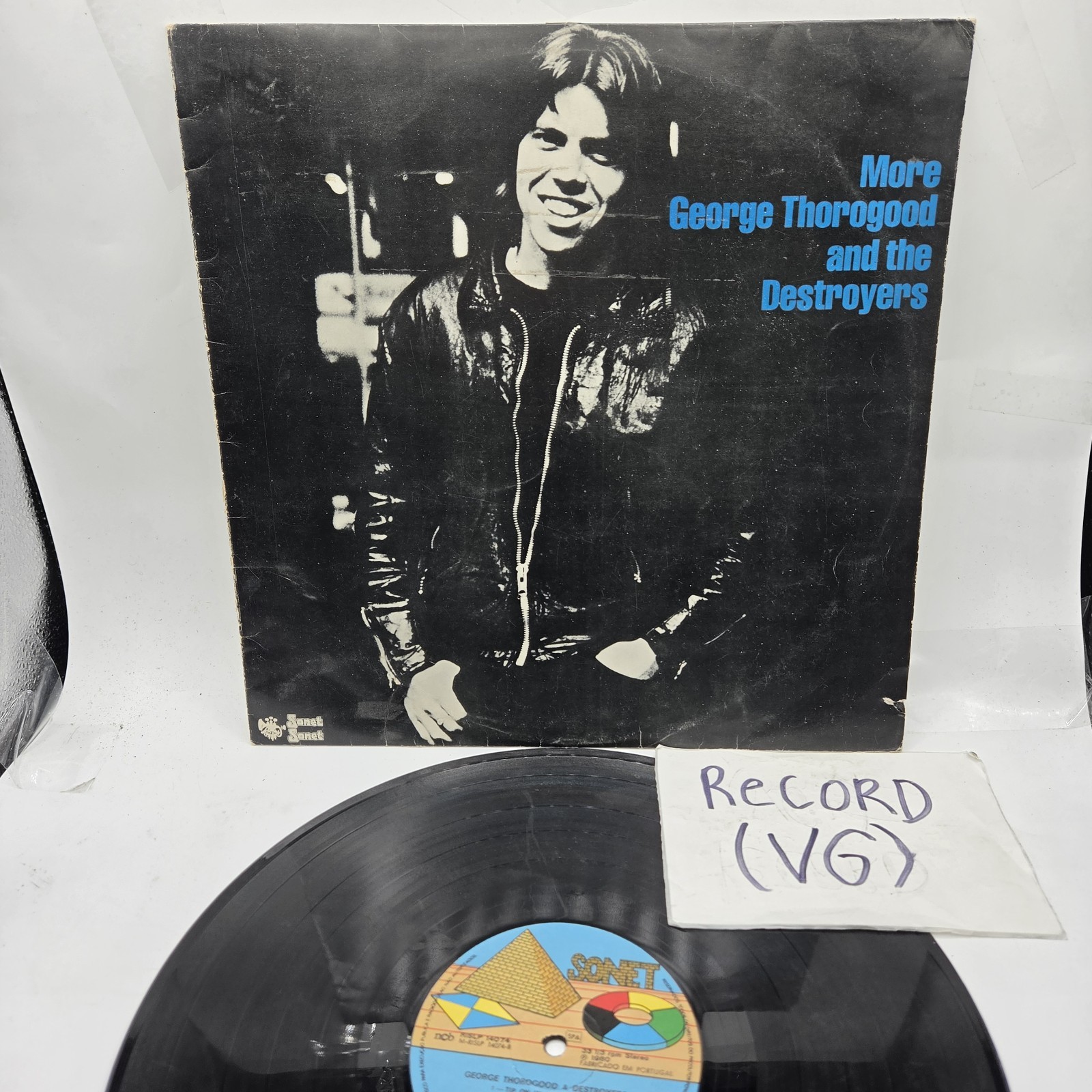 More George Thorogood And The Destroyers Vinyl LP 1980 Rounder Records VG+