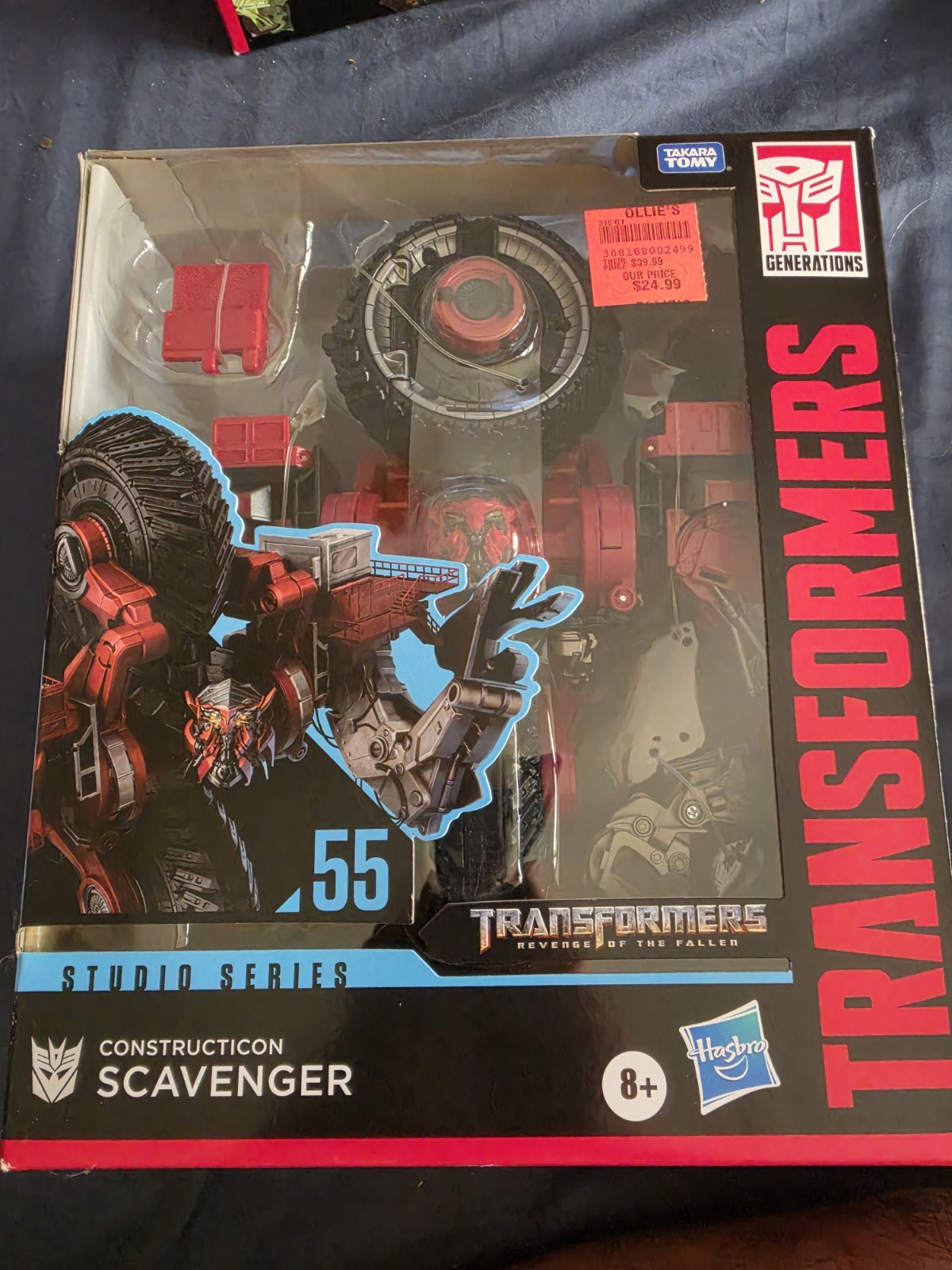 Hasbro Transformers Studio Series 55 Modellino Scavenger ROTF Età 8+