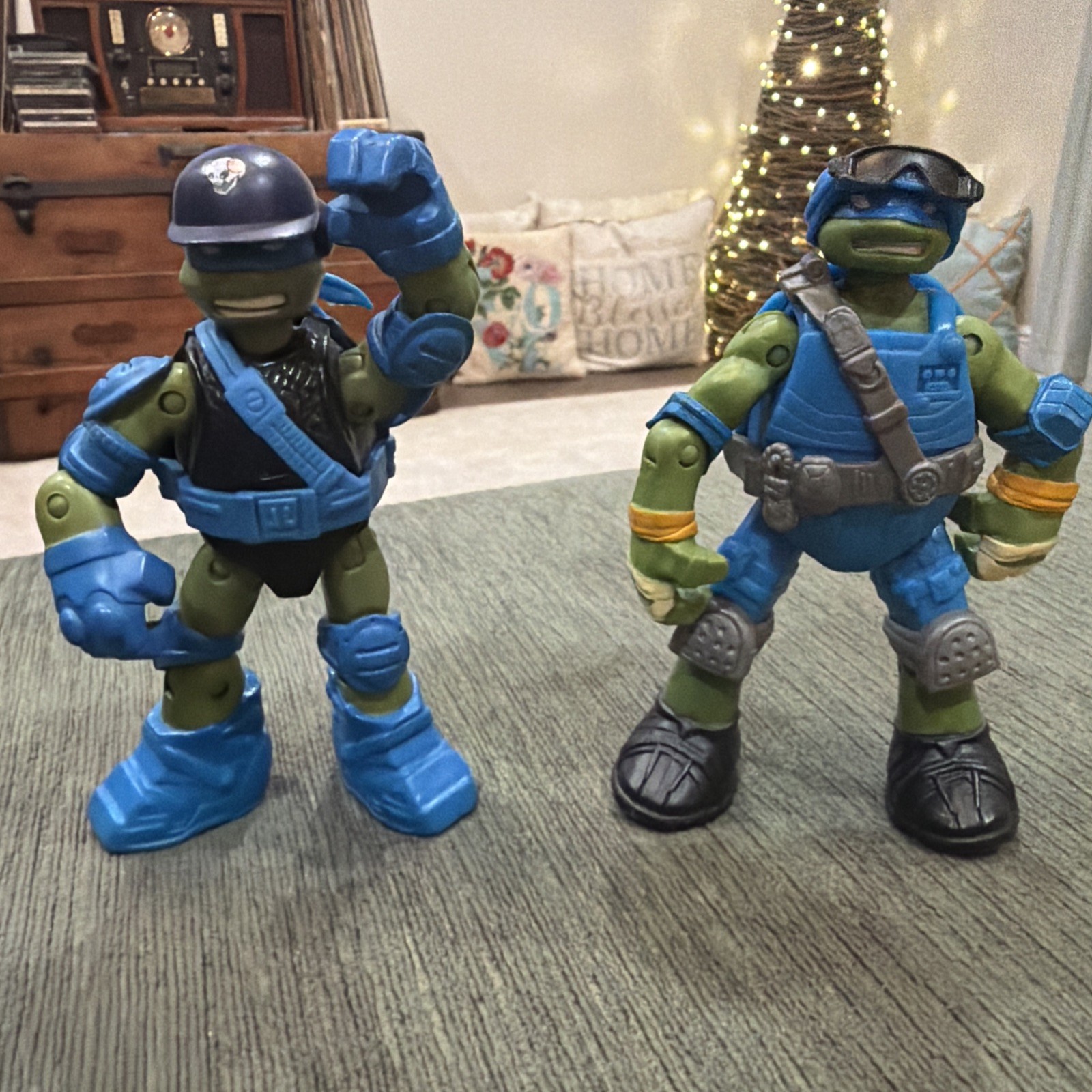 TMNT Teenage Mutant Ninja Turtles All Terrain Driver Leonardo Action Figure 2013