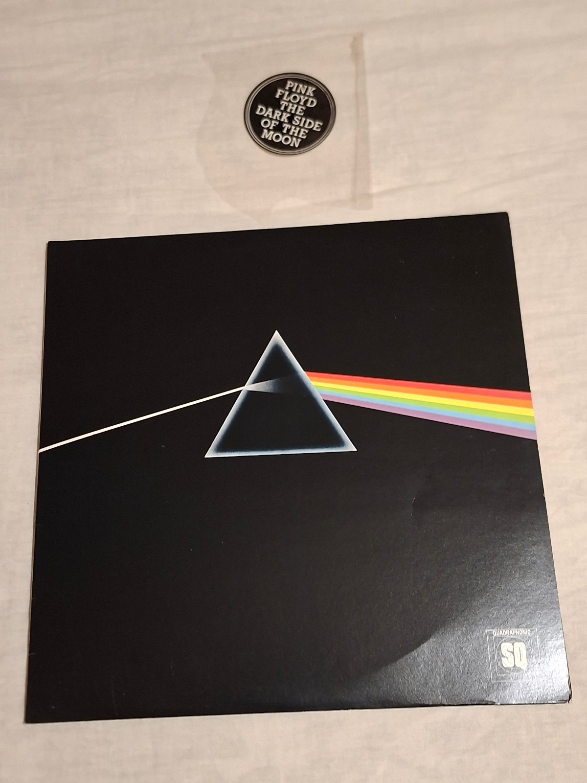 PINK FLOYD - THE DARK SIDE OF THE MOON - LP UK SQ Q4SHVL 804