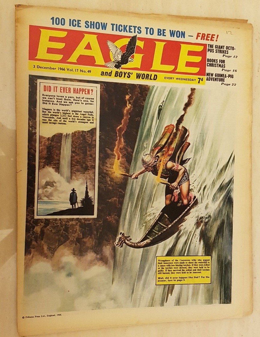 EAGLE COMIC Vol 17 No 49 DAN DARE U.F.O. AGENT - 3rd DECEMBER 1966